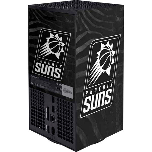 NBA Phoenix Suns Black Animal Print Xbox Series X Bundle Skin