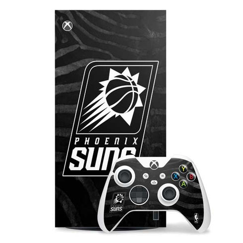 NBA Phoenix Suns Black Animal Print Xbox Series X Skins