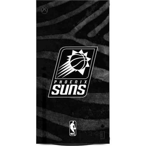 NBA Phoenix Suns Black Animal Print XBox Series X Digital Edition Console Skin