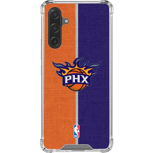 NBA Phoenix Suns Canvas Galaxy A17 Clear Case