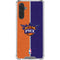 NBA Phoenix Suns Canvas Galaxy A17 Clear Case