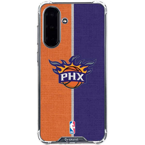 NBA Phoenix Suns Canvas Galaxy A36 5G Clear Case