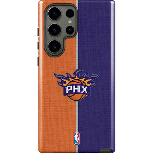 NBA Phoenix Suns Canvas Galaxy S23 Ultra Pro Case