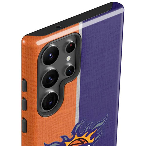 NBA Phoenix Suns Canvas Galaxy S23 Ultra Pro Case