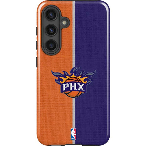 NBA Phoenix Suns Canvas Galaxy S25 Impact Case