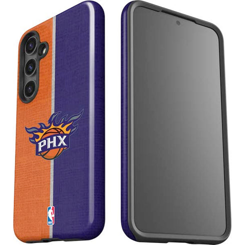 NBA Phoenix Suns Canvas Galaxy S25 Impact Case