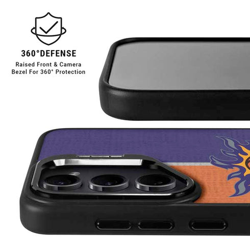 NBA Phoenix Suns Canvas Galaxy S25 Kickstand Case