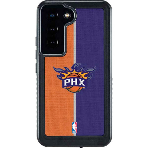 NBA Phoenix Suns Canvas Galaxy S24 Waterproof Case