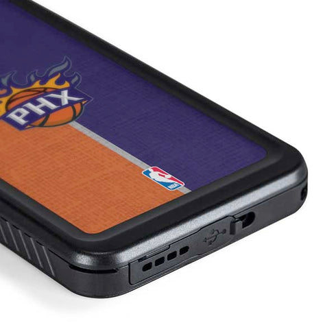NBA Phoenix Suns Canvas Galaxy S24 Waterproof Case