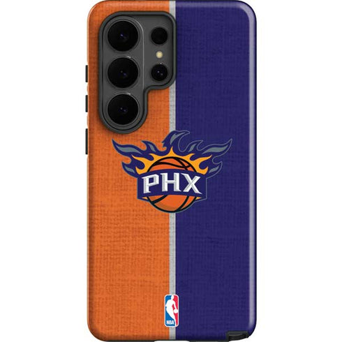 NBA Phoenix Suns Canvas Galaxy S26 Ultra Impact Case