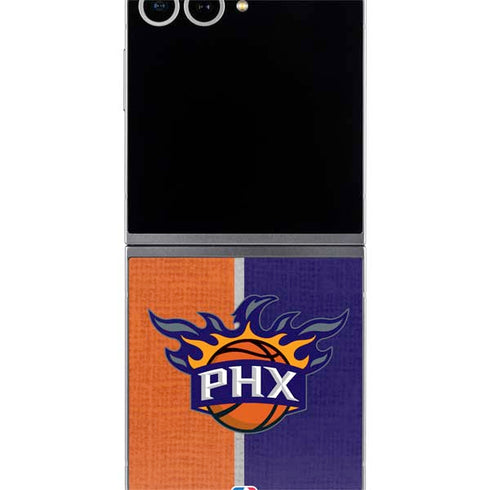 NBA Phoenix Suns Canvas Galaxy Z Flip6 Skin