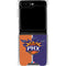 NBA Phoenix Suns Canvas Galaxy Z Flip6 Clear Case