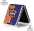 NBA Phoenix Suns Canvas Galaxy Z Flip6 Clear Case