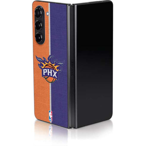 NBA Phoenix Suns Canvas Galaxy Z Fold5 5G Skin