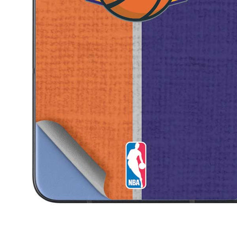NBA Phoenix Suns Canvas Galaxy Z Fold5 5G Skin
