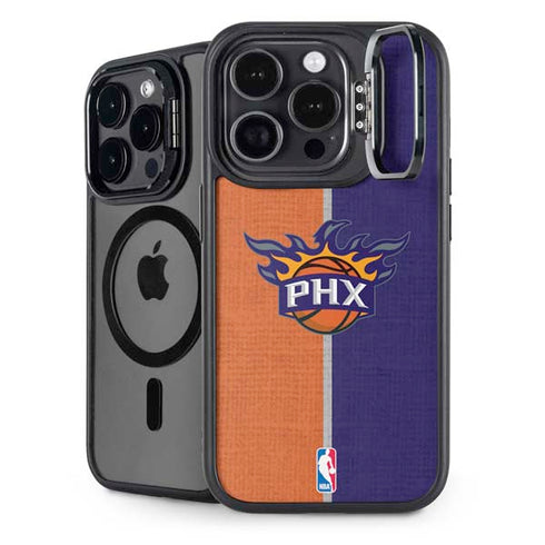 NBA Phoenix Suns Canvas iPhone 14 Pro Max Kickstand Case