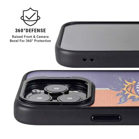 NBA Phoenix Suns Canvas iPhone 14 Pro Max Kickstand Case