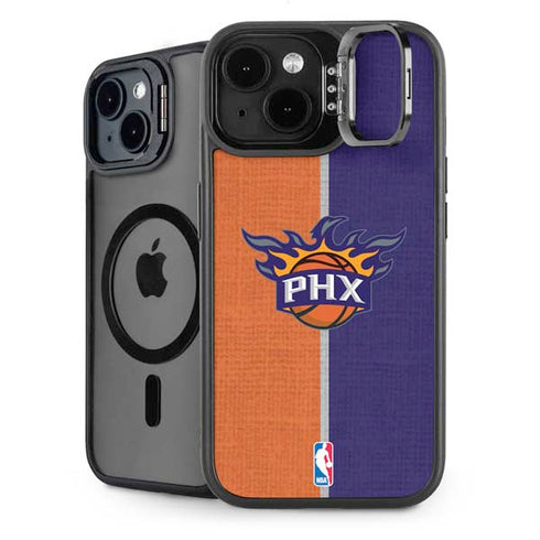 NBA Phoenix Suns Canvas iPhone 15 Plus Kickstand Case