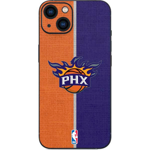NBA Phoenix Suns Canvas iPhone 15 Skin