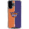 NBA Phoenix Suns Canvas iPhone 16 Clear Case