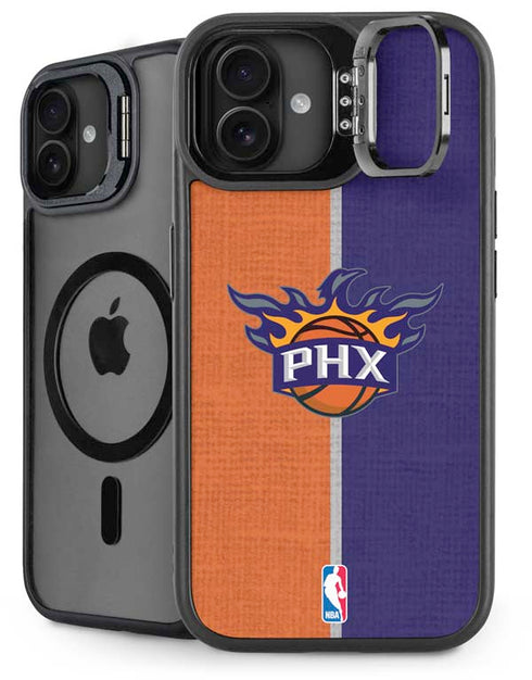 NBA Phoenix Suns Canvas iPhone 16 Plus Kickstand Case