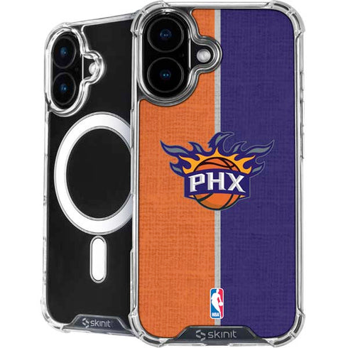 NBA Phoenix Suns Canvas iPhone 16 Plus MagSafe Case