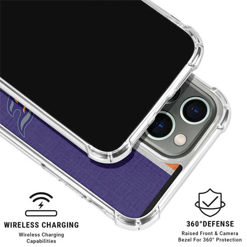 NBA Phoenix Suns Canvas iPhone 16 Pro Clear Case