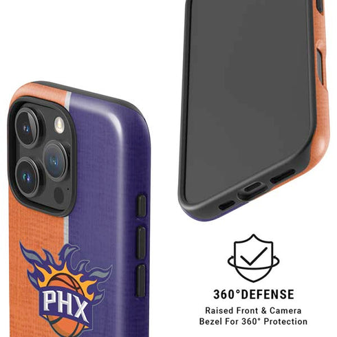 NBA Phoenix Suns Canvas iPhone 16 Pro Max Magsafe Impact Case