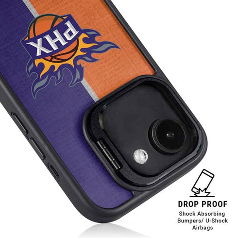 NBA Phoenix Suns Canvas iPhone 16e Kickstand Case