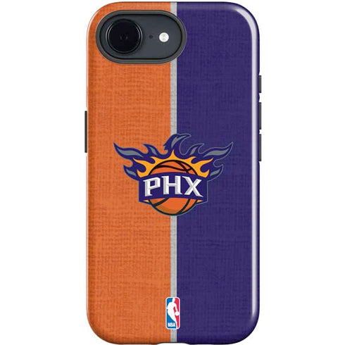 NBA Phoenix Suns Canvas iPhone 16e Impact Case