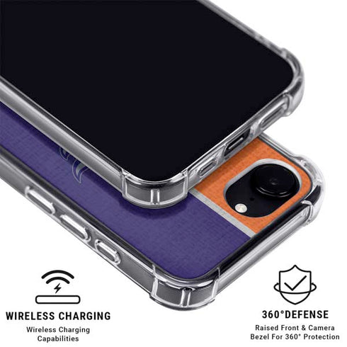 NBA Phoenix Suns Canvas iPhone 16e MagSafe Case