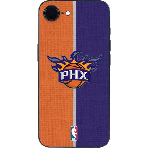 NBA Phoenix Suns Canvas iPhone 16e Skin