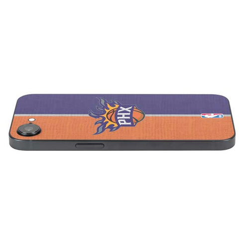 NBA Phoenix Suns Canvas iPhone 16e Skin
