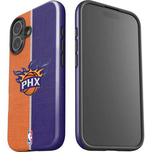 NBA Phoenix Suns Canvas iPhone 17 Impact Case