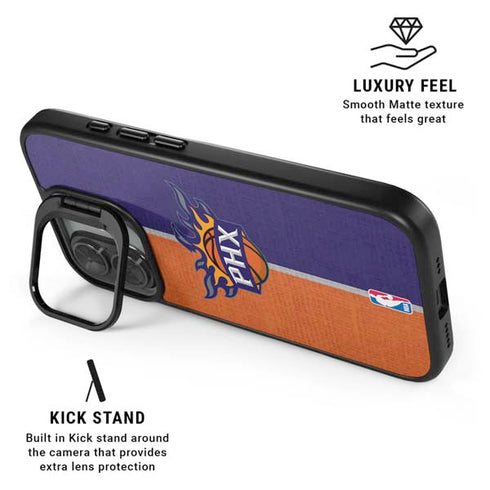 NBA Phoenix Suns Canvas iPhone 17 Kickstand Case