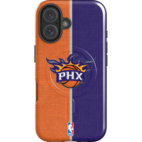 NBA Phoenix Suns Canvas iPhone 17 Magsafe Impact Case