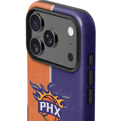 NBA Phoenix Suns Canvas iPhone 17 Pro Impact Case