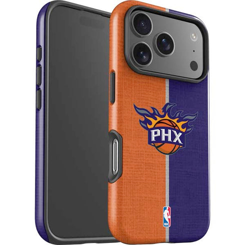 NBA Phoenix Suns Canvas iPhone 17 Pro Impact Case