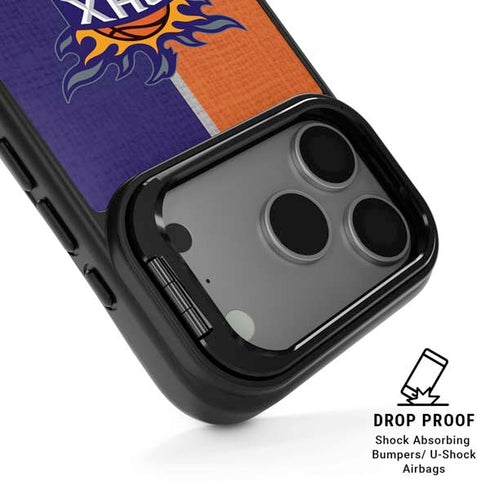 NBA Phoenix Suns Canvas iPhone 17 Pro Kickstand Case