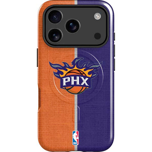 NBA Phoenix Suns Canvas iPhone 17 Pro Magsafe Impact Case