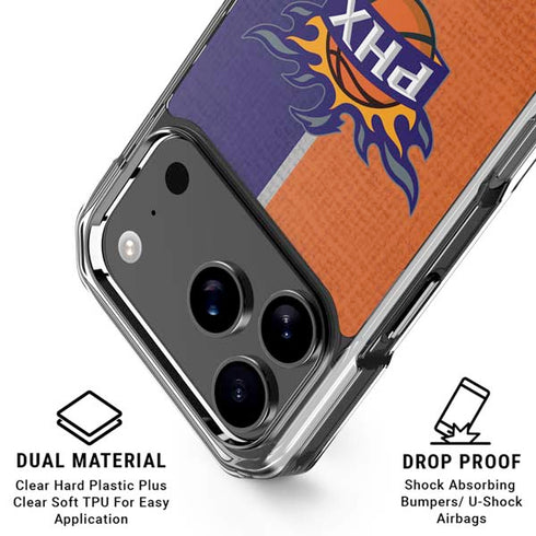 NBA Phoenix Suns Canvas iPhone 17 Pro Max MagSafe Case
