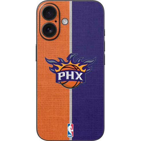 NBA Phoenix Suns Canvas iPhone 17 Skin