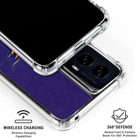 NBA Phoenix Suns Canvas Moto G Power 5G (2024) Clear Case