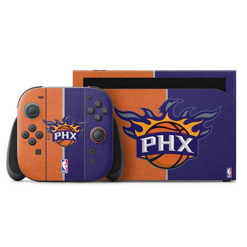 NBA Phoenix Suns Canvas Nintendo Skins