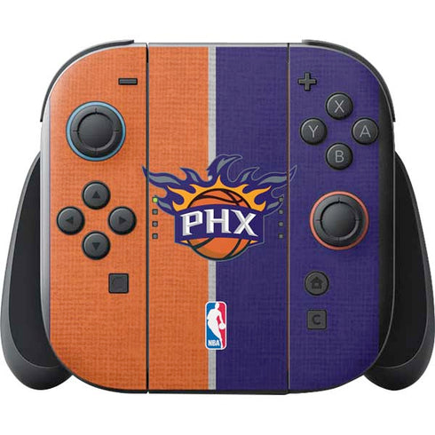NBA Phoenix Suns Canvas Nintendo Switch 2 (2025) with Joy-Con Skin