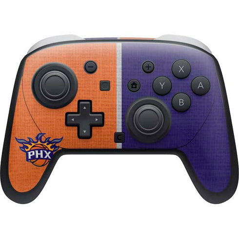 NBA Phoenix Suns Canvas Nintendo Switch 2 (2025) Pro Controller Skin