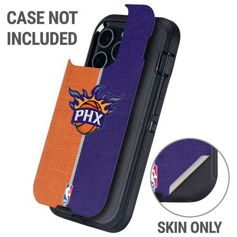NBA Phoenix Suns Canvas Otterbox Defender iPhone Skin
