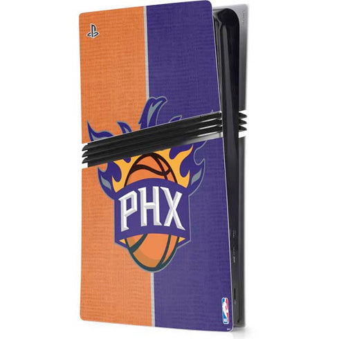 NBA Phoenix Suns Canvas PS5 Pro Console Skin