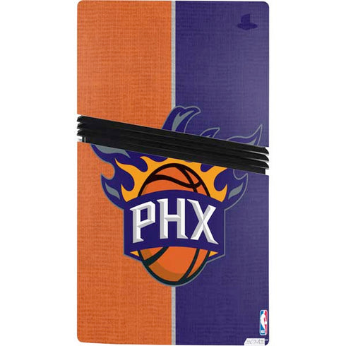 NBA Phoenix Suns Canvas PS5 Pro Console Skin