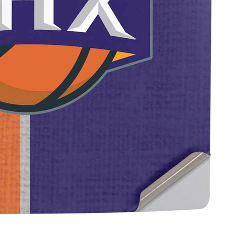 NBA Phoenix Suns Canvas PS5 Pro Disk Console Skin
